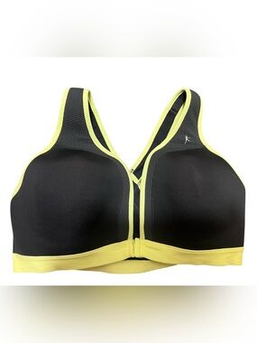 Danskin Black and Yellow Sports Bra